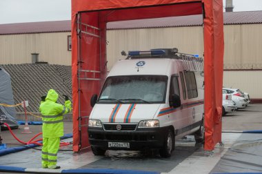 Radyasyon kaza sırasında özel işleme teknikleri