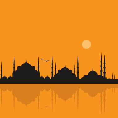 Sultanahmet Camii, Agia Sofia İstanbul, Türkiye, Orta Doğu İslam Mimarisi ve Boğaziçi