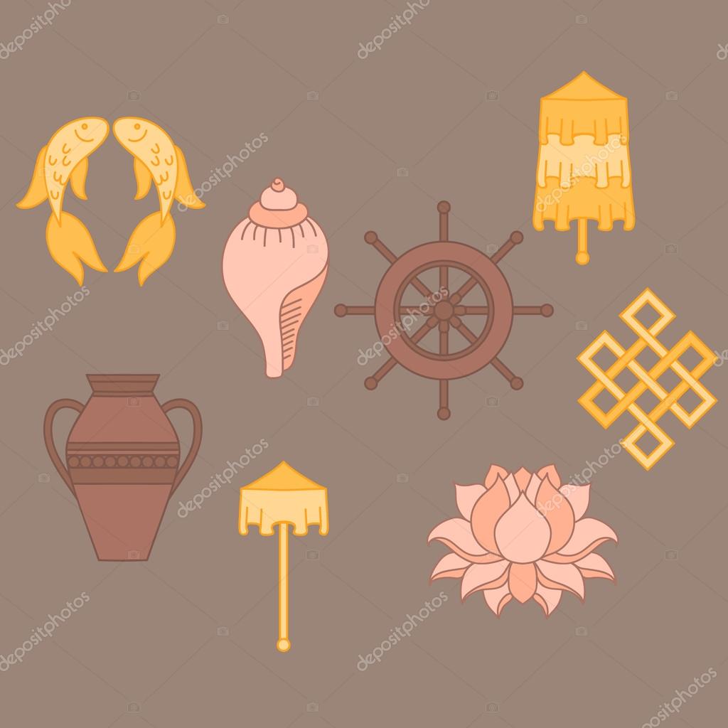 Buddhist Symbolism The 8 Auspicious Symbols Of Buddhism Right