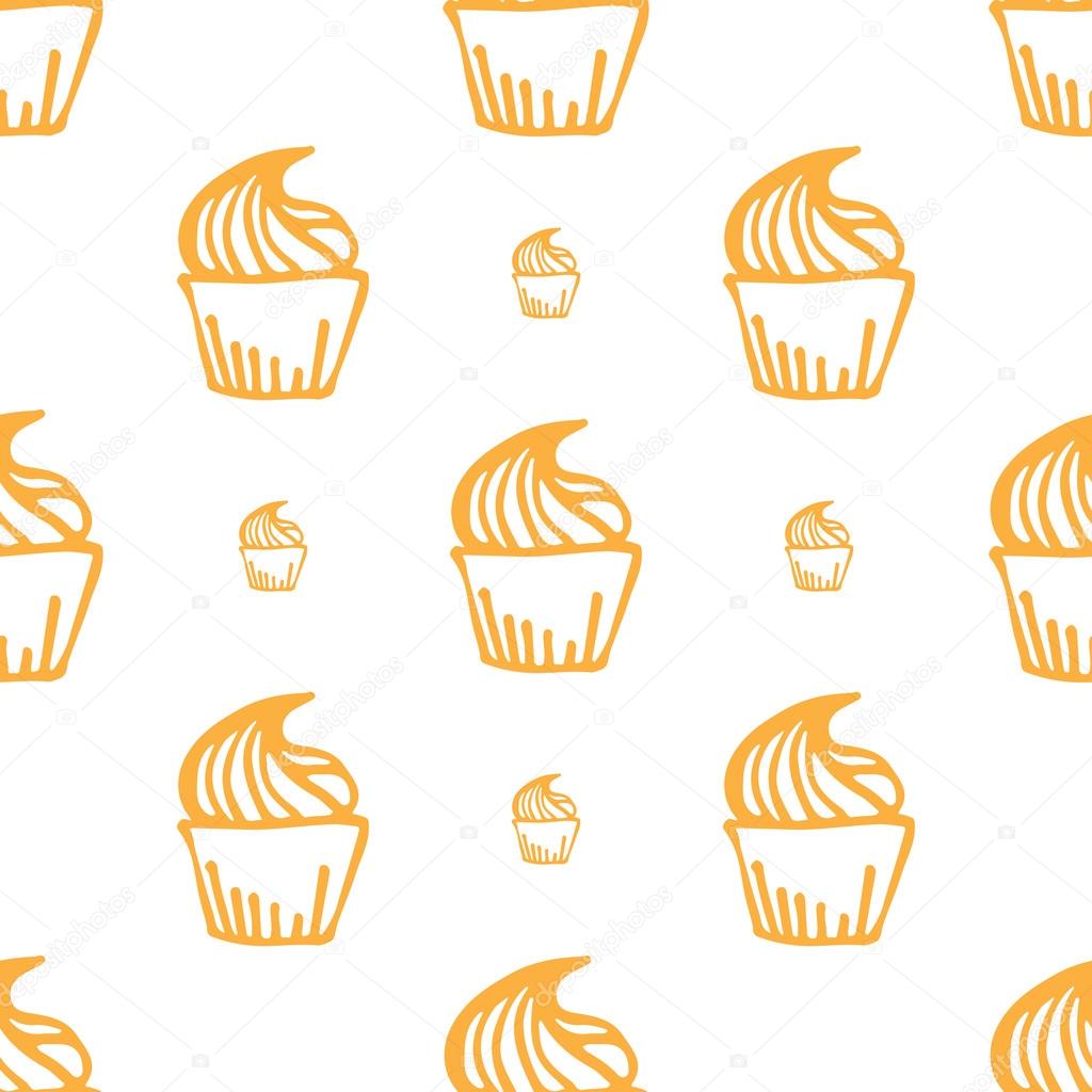 pattern cupcake  seamless