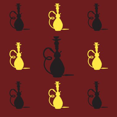 Nargile simgesi, nargile çizimi