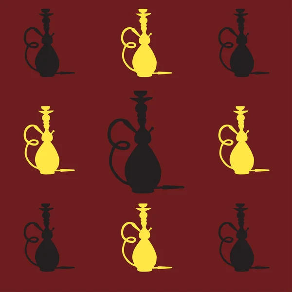 Icône de narguilé, illustration de narguilé — Image vectorielle