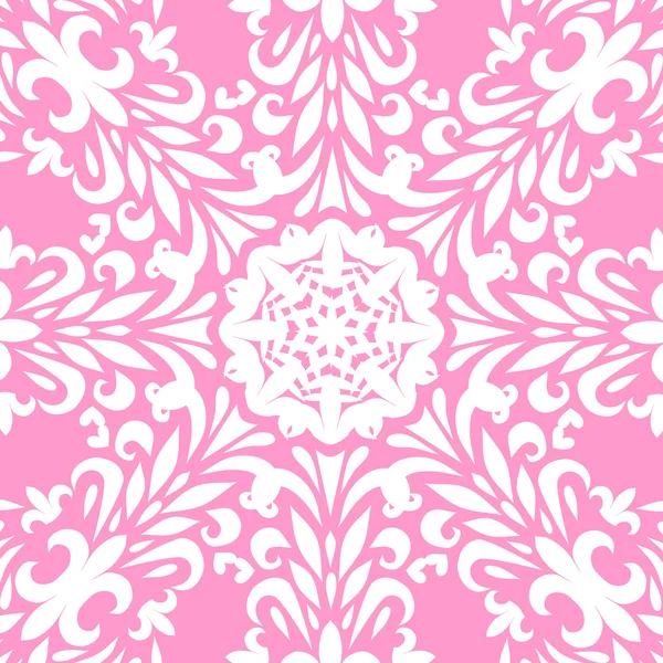 Ornamento floral clásico adornado vintage — Vector de stock