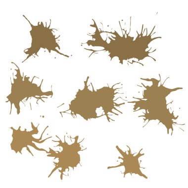 Mürekkep sıçrama leke, grunge arka plan