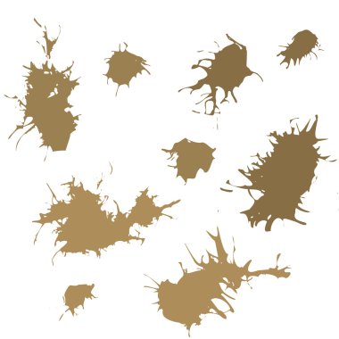 Mürekkep sıçrama leke, grunge arka plan