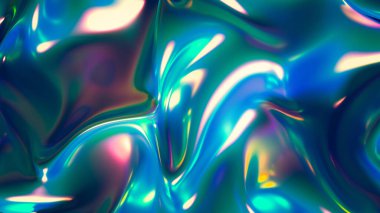 Lüks kumaş kumaş. 3d illüstrasyon, 3d canlandırma.