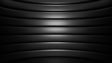 Lüks, zarif stüdyo kaidesi. 3d illüstrasyon, 3d canlandırma.