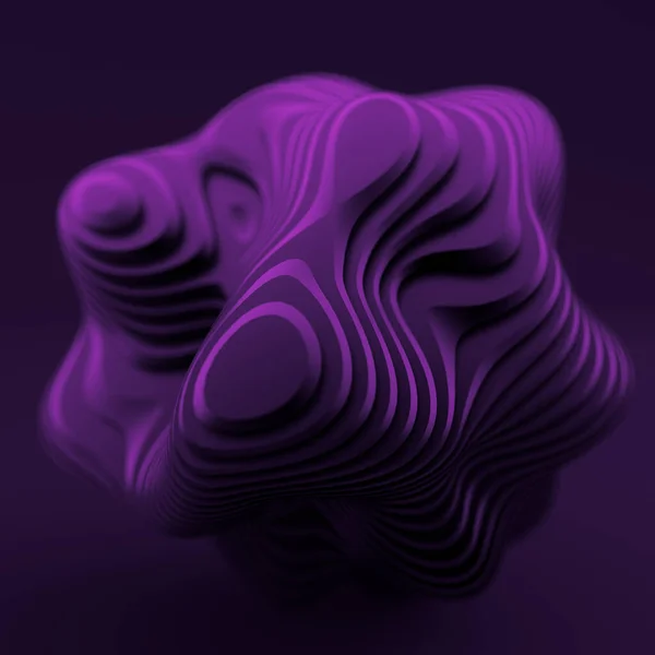 Абстрактный Черный Фиолетовый Фон Иллюстрация Рендеринг — стоковое фото