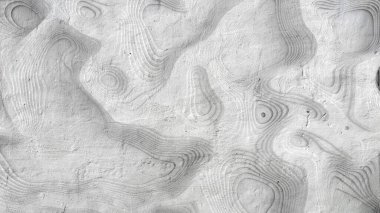 Tahtadan, taştan ya da diğer malzemeden yapılmış soyut dokular. 3d illüstrasyon, 3d canlandırma.