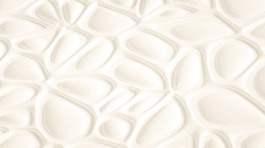 Soyut taş dokusu beyaz arkaplan. 3d illüstrasyon, 3d canlandırma.