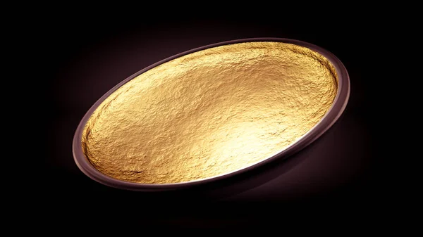 배경에 황금빛으로 아름다운 렌더링 — 스톡 사진