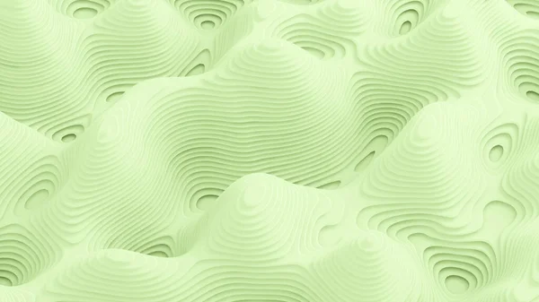 緑の光の抽象的な背景 3Dイラスト 3Dレンダリング — ストック写真