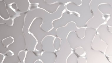 Rahatlama, alçı ve onarım ile güzel modern arka plan dokusu. 3d illüstrasyon, 3d canlandırma.