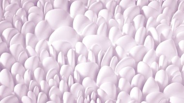 Soyut taş dokusu beyaz arkaplan. 3d illüstrasyon, 3d canlandırma.