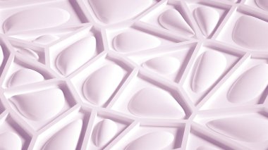 Soyut taş dokusu beyaz arkaplan. 3d illüstrasyon, 3d canlandırma.