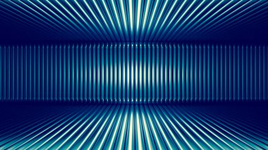 Lüks, zarif stüdyo kaidesi. 3d illüstrasyon, 3d canlandırma.