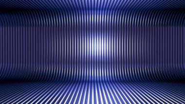 Lüks, zarif stüdyo kaidesi. 3d illüstrasyon, 3d canlandırma.