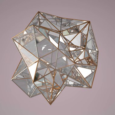 Güzel soyutlama arka plan minimalizmi. 3d illüstrasyon, 3d canlandırma.