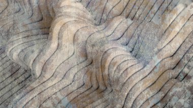 Çizgi grunge dokusu arkaplanı. 3d illüstrasyon, 3d canlandırma.