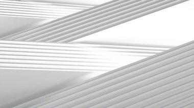 Arka planda üç boyutlu izler, dalgalar ve çizgiler var. 3d illüstrasyon, 3d canlandırma.