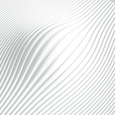 Arka planda üç boyutlu izler, dalgalar ve çizgiler var. 3d illüstrasyon, 3d canlandırma.