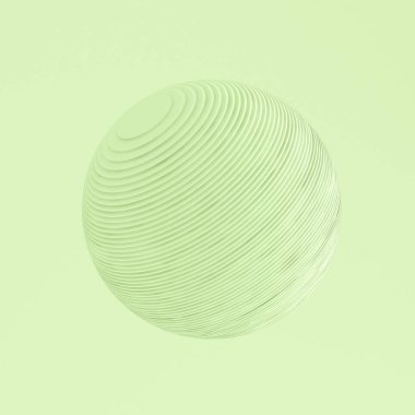 Yeşil ışık soyut arka plan. 3d illüstrasyon, 3d canlandırma.