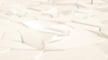 Soyut taş dokusu beyaz arkaplan. 3d illüstrasyon, 3d canlandırma.