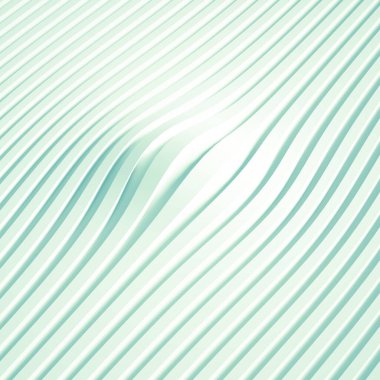 Arka planda üç boyutlu izler, dalgalar ve çizgiler var. 3d illüstrasyon, 3d canlandırma.