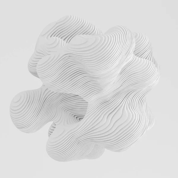 Белый Абстрактный Фон Иллюстрация Рендеринг — стоковое фото