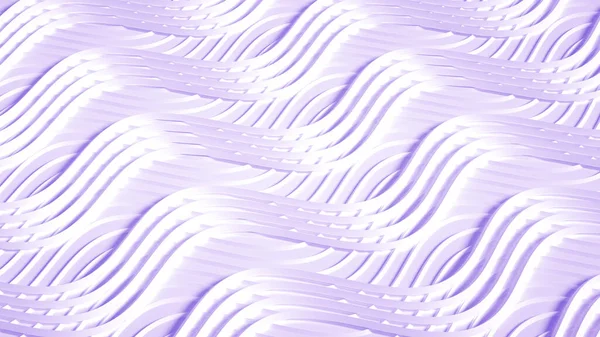 Матовий Фон Тривимірним Принтом Хвилями Смугами Ілюстрація Візуалізація — стокове фото