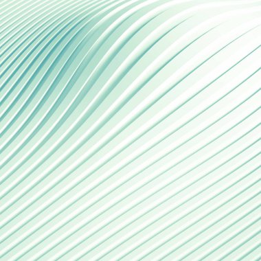 Arka planda üç boyutlu izler, dalgalar ve çizgiler var. 3d illüstrasyon, 3d canlandırma.