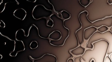 Rahatlama, alçı ve onarım ile güzel modern arka plan dokusu. 3d illüstrasyon, 3d canlandırma.