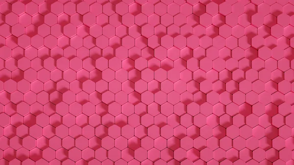 Geometry Hexagon Background Illustration Rendering — Stock Photo, Image