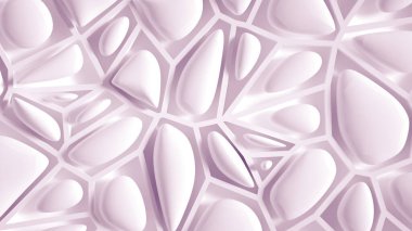 Soyut taş dokusu beyaz arkaplan. 3d illüstrasyon, 3d canlandırma.