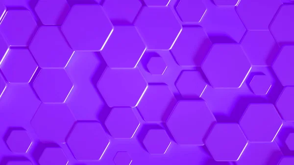 Geometry Hexagon Background Illustration Rendering — Stock Photo, Image