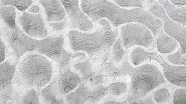 Tahtadan, taştan ya da diğer malzemeden yapılmış soyut dokular. 3d illüstrasyon, 3d canlandırma.