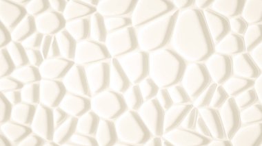 Soyut taş dokusu beyaz arkaplan. 3d illüstrasyon, 3d canlandırma.