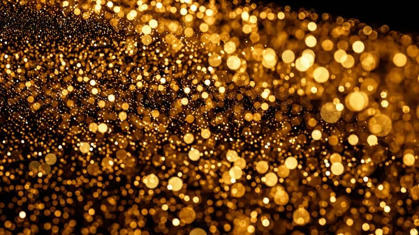 Luxe Vakantie Glitter Achtergrond Illustratie Weergave — Stockfoto