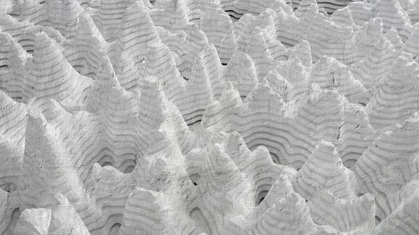 Alívio Textura Abstrata Feita Madeira Pedra Outro Material Ilustração Renderização — Fotografia de Stock