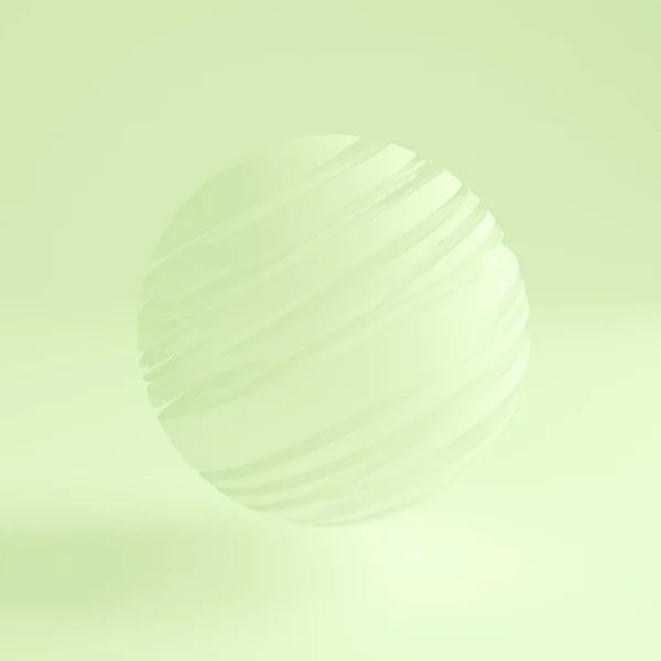 Grünes Licht Abstrakten Hintergrund Illustration Rendering Stockbild