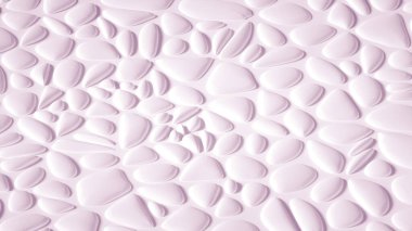 Soyut taş dokusu beyaz arkaplan. 3d illüstrasyon, 3d canlandırma.