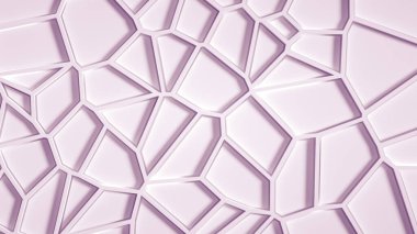 Soyut taş dokusu beyaz arkaplan. 3d illüstrasyon, 3d canlandırma.