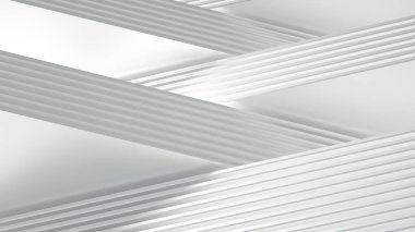 Arka planda üç boyutlu izler, dalgalar ve çizgiler var. 3d illüstrasyon, 3d canlandırma.