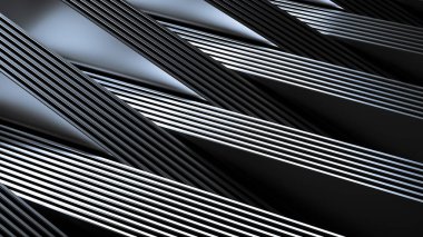 Metalik altın arkaplan ve üç boyutlu baskı. 3d illüstrasyon, 3d canlandırma.