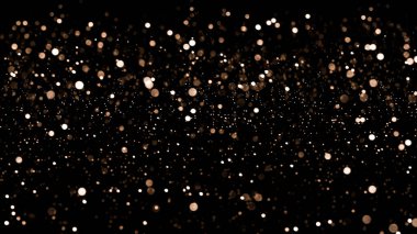 Lüks tatil simleri arka planı. 3d illüstrasyon, 3d canlandırma.