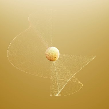 Güzel renkli duman. 3d illüstrasyon, 3d canlandırma.