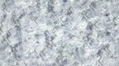 Geometri altıgen arkaplanı. 3d illüstrasyon, 3d canlandırma.