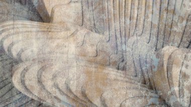 Çizgi grunge dokusu arkaplanı. 3d illüstrasyon, 3d canlandırma.