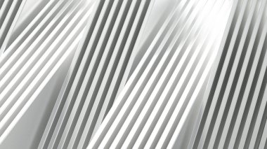 Arka planda üç boyutlu izler, dalgalar ve çizgiler var. 3d illüstrasyon, 3d canlandırma.