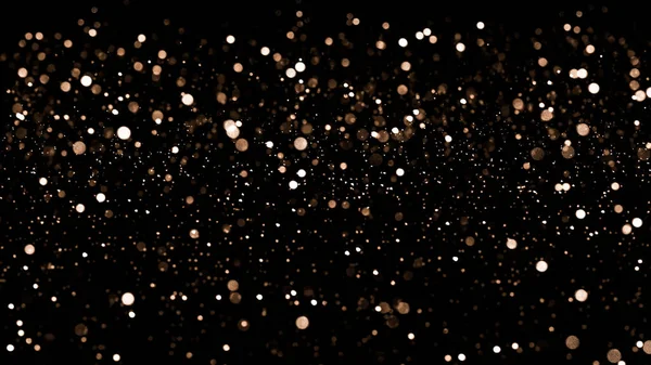 Lüks tatil simleri arka planı. 3d illüstrasyon, 3d canlandırma.